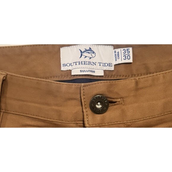 Southern Tide Lot Of 4 Pants Men's 35x30 Khaki /gray Pants Casual Performance - Picture 10 of 14